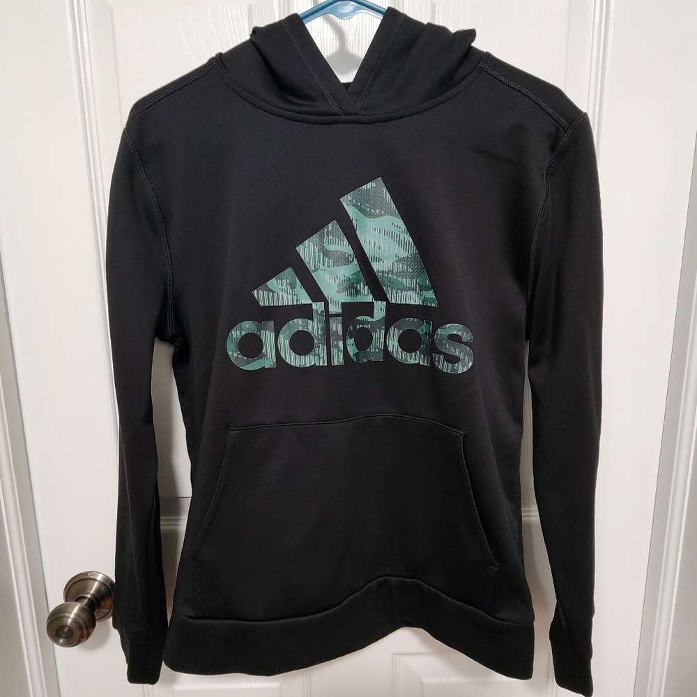 Boys Adidas fleece lined hoodie
